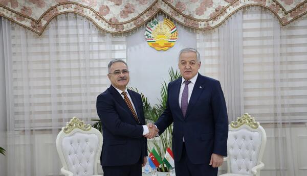 Azərbaycan səfiri Tacikistanın XİN rəhbəri ilə görüşüb