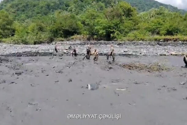 Katex çayında köməksiz vəziyyətdə qalan 5 nəfər xilas edilib