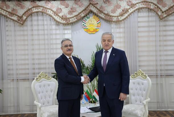 Azərbaycan səfiri Tacikistanın XİN rəhbəri ilə görüşüb