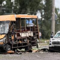 Rusiya Sumıya zərbələr endirib, biri uşaq olmaqla 5 nəfər ölüb, 30 yaralı var