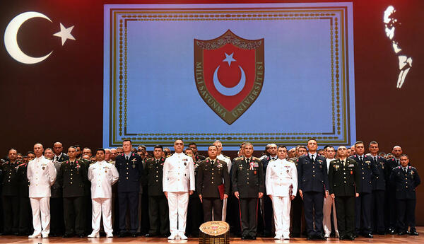 Zakir Həsənov Ərdoğanla birlikdə kursantların buraxılış mərasimində iştirak edib <span class="red">- FOTOLAR </span>
