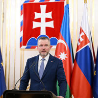 Slovakiya Prezidenti Peter Pelleqrini Azərbaycana rəsmi səfərə gəlib
