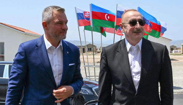 Azərbaycan və Slovakiya prezidentləri Ağdamın Baş Qərvənd kəndində görülən işlərlə tanış olublar <span class="red">- FOTOLAR</span>