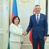 Prezident Peter Pelleqrini Milli Məclisdə olub