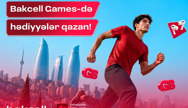 “Bakcell” tətbiqində “AirPods” və hər gün 1 GB internet qazan