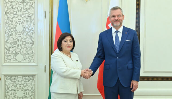 Prezident Peter Pelleqrini Milli Məclisdə olub