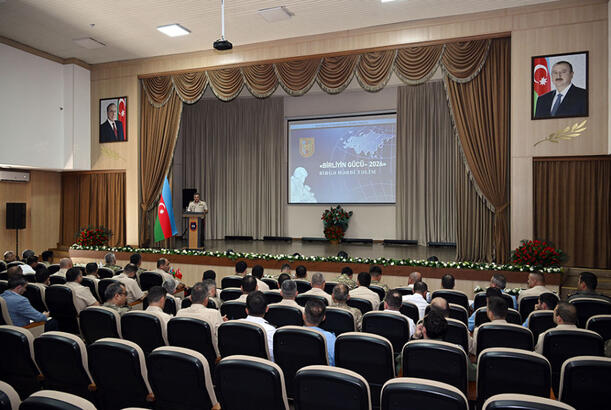 “Birliyin Gücü – 2026” birgə hərbi təlimin planlaşdırma konfransı olub