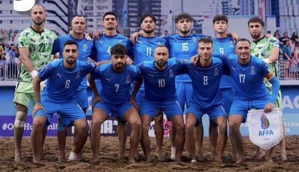 Çimərlik futbolunda Avropa Çempionu olduq...