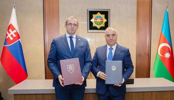 Azərbaycanla Slovakiya arasında məxfi məlumatın mübadiləsi və qarşılıqlı mühafizəsi haqqında Saziş imzalanıb