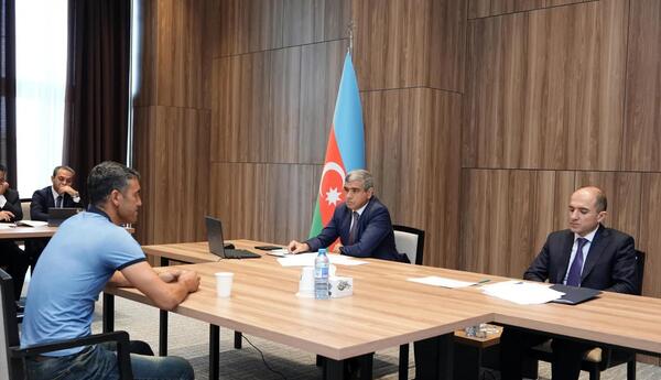 Anar Əliyev Zəngilanda vətəndaşları qəbul edib