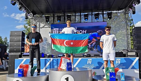 İdmançımız Beynəlxalq yarışda qızıl medal qazanıb