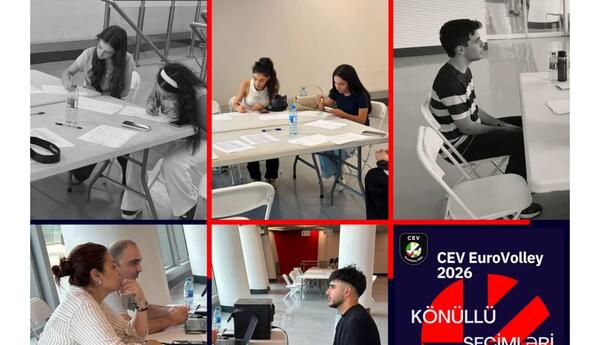 Qadın voleybolçular arasında Avropa çempionatının könüllüləri müəyyənləşib