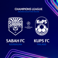 Çempionlar Liqası: KuPS – “Sabah” oyunu başlayıb