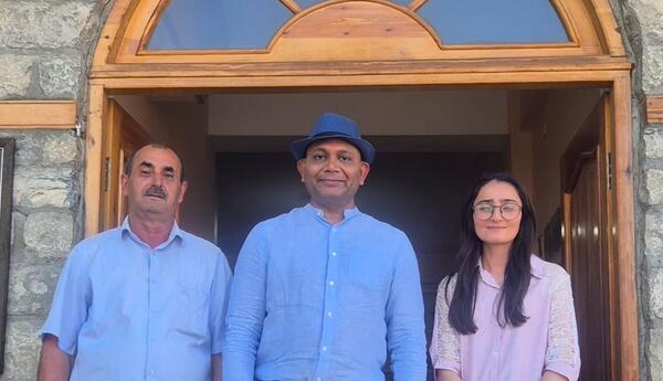 Hindistanın Azərbaycandakı Səfiri İsmayıllının zəngin mədəni və təbii irsi ilə tanış olub