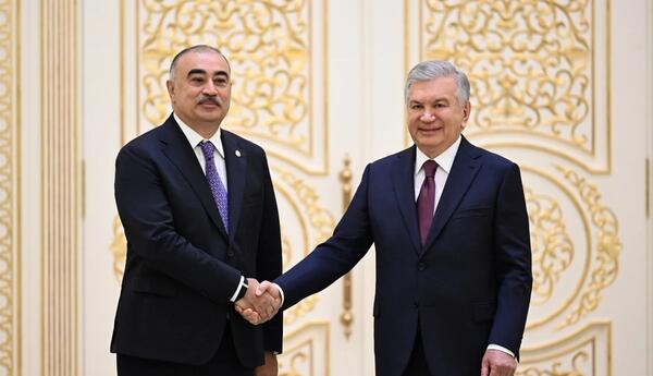 Azerbaijan's new ambassador presents credentials to Uzbek President Mirziyoyev