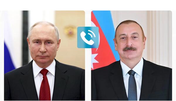 Vladimir Putin makes phone call to Azerbaijani President Ilham Aliyev