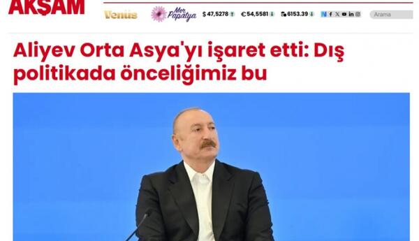 Prezident İlham Əliyevin Qırğızıstana səfəri Türkiyə və Şimali Kipr Türk Cümhuriyyəti mediasının diqqət mərkəzindədir
