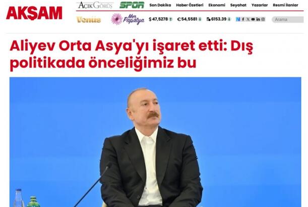 Prezident İlham Əliyevin Qırğızıstana səfəri Türkiyə və Şimali Kipr Türk Cümhuriyyəti mediasının diqqət mərkəzindədir