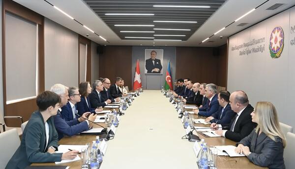 Azərbaycan XİN başçısı ilə ATƏT-in sədri arasında geniş tərkibdə görüş keçirilib