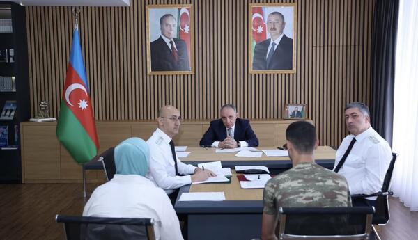 Kamran Əliyev Nəsimi rayonunda vətəndaş qəbulu keçirib