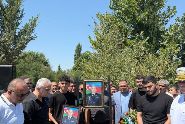 Polkovnik Mehman Hacıyev son mənzilə yola salınıb