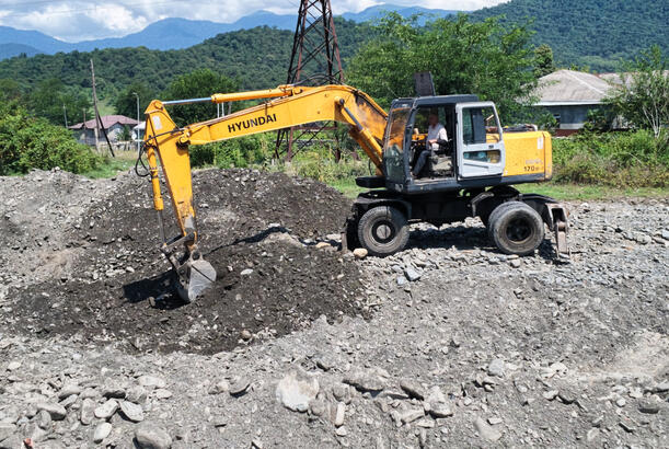Zaqatalada sel sularına qarşı operativ tədbirlər görülür