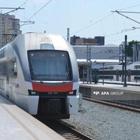 Azərbaycanda dəmir yolu ilə sərnişin daşımaları 17 faiz artıb