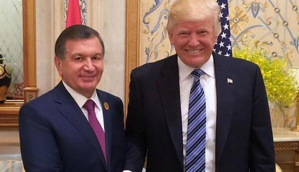Donald Tramp Şövkət Mirziyayevi ABŞ-a dəvət etdi
