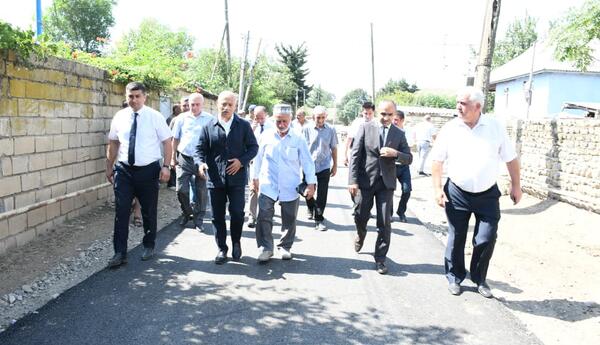 Masallıda yolların təmirinə xüsusi diqqət vardır <span class="red">- FOTO</span>