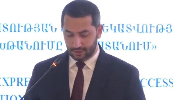 Ruben Rubinyan dünyanın ən gənc parlament spikeri oldu