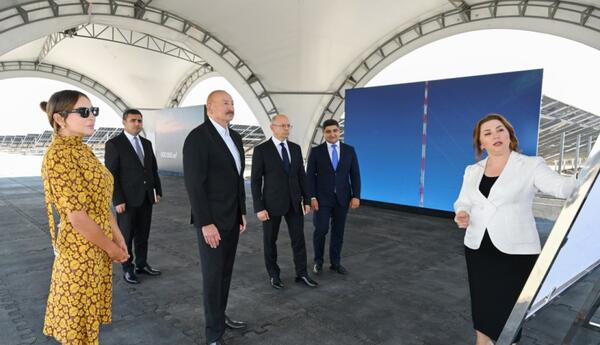 “Şəms 1” və “Qərbi Üfüq” Günəş Elektrik stansiyalarında görülən işlərlə tanışlıq