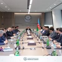 Mərkəzi Bankda kapital bazarının inkişafı üzrə müzakirələr aparılıb