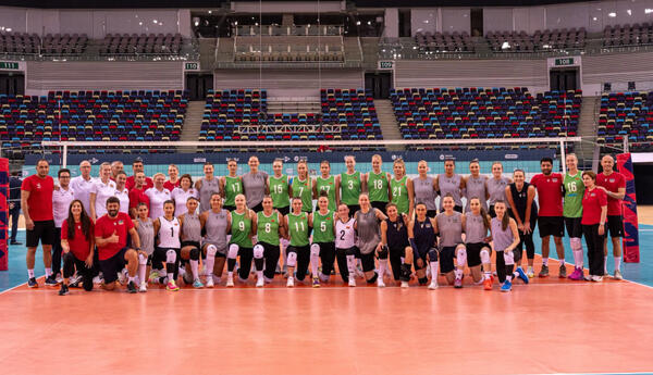 Azərbaycan voleybol millisi Belarusla yoxlama oyunlarında qələbə qazanıb
