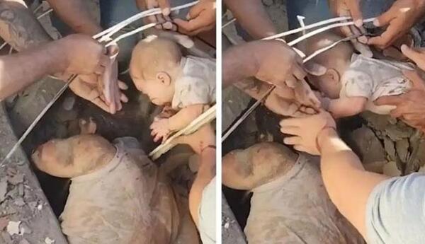 2 gün sonra dağıntılar altından sağ çıxarıldı: Kolumbiyada möcüzəvi xilasetmə