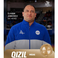 İlham Zəkiyev 10-cu dəfə Avropa çempionu olub