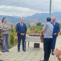 Köç karvanı Şuşanın Kiçik Qaladərəsi kəndinə çatıb
