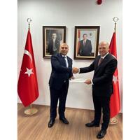 Azərbaycan səfiri etimadnaməsinin surətini Türkiyə XİN-ə təqdim edib