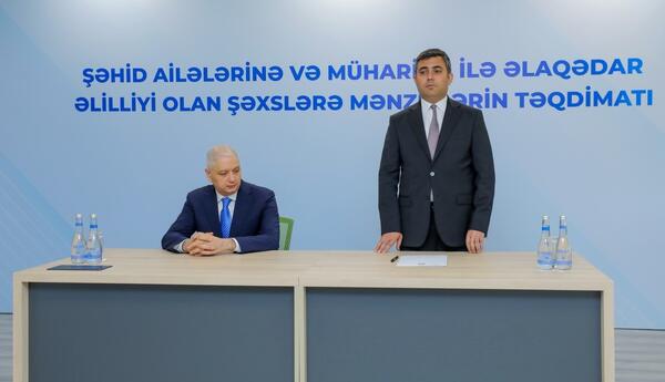 Yeni mənzillərlə təmin olunanlar Prezidentə minnətdarlıqlarını ifadə ediblər