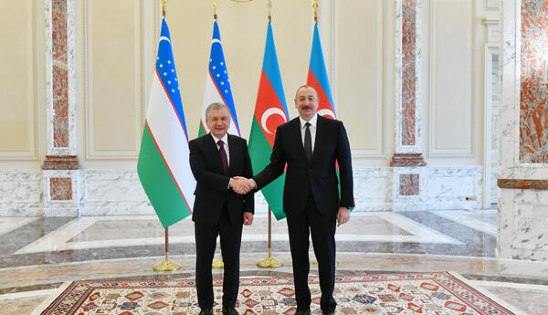 Prezident İlham Əliyev Özbəkistanın Milli İnformasiya Agentliyinə müsahibə verib <span class="red">- FOTOLAR</span>