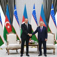 Şavkat Mirziyoyev: Azərbaycan Prezidentinin Özbəkistana hazırkı dövlət səfəri tarixi əhəmiyyət daşıyır