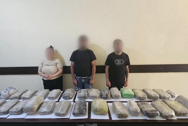 İrandan Azərbaycana külli miqdarda narkotikin keçirməsinin qarşısı alınıb