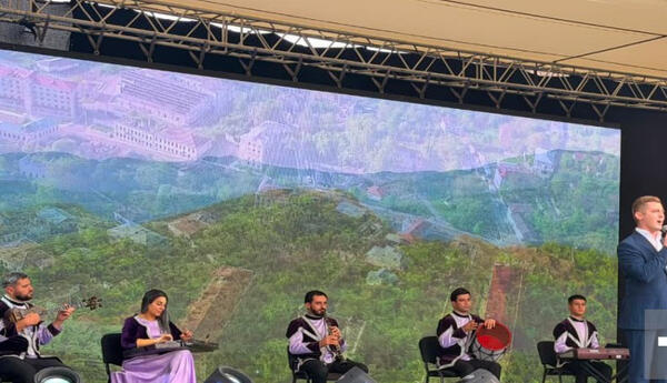 Laçında Şəhər Günü münasibətilə konsert keçirilib