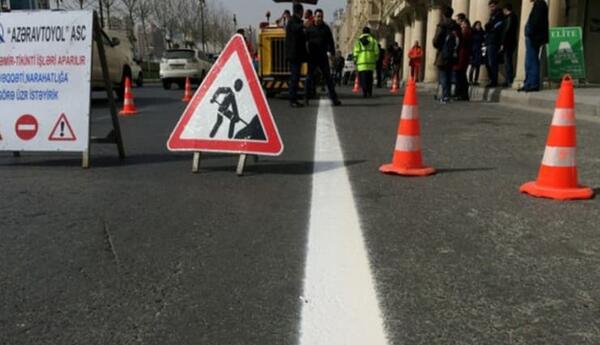 Bakının 5 küçəsində nəqliyyatın hərəkəti məhdudlaşdırılacaq