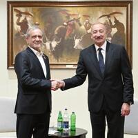 Bişkekdə Azərbaycan və İran prezidentlərinin görüşü olub