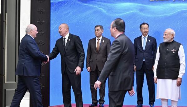 Prezidentin sosial media hesablarında "ŞƏT plyus" çərçivəsində liderlərlə görüşündən görüntülər paylaşılıb