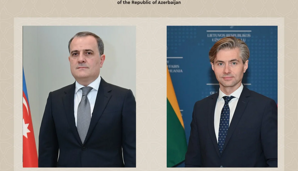 Azerbaijani, Lithuanian FMs discuss regional situation and peace process
