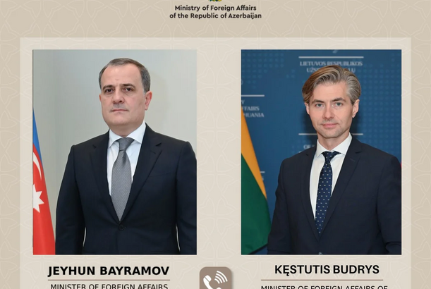 Azerbaijani, Lithuanian FMs discuss regional situation and peace process