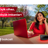 Bakcell Mi-Fi ilə interneti özünlə apar və harada olsan, onlayn qal