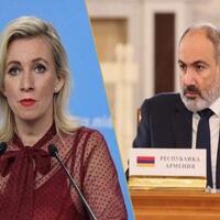 Zaxarova Paşinyanın 102-ci baza ilə bağlı dediklərinə  istehzalı cavab verib