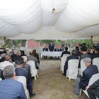 Xaçmazın Çarxı kəndində növbəti səyyar qəbul keçirilib